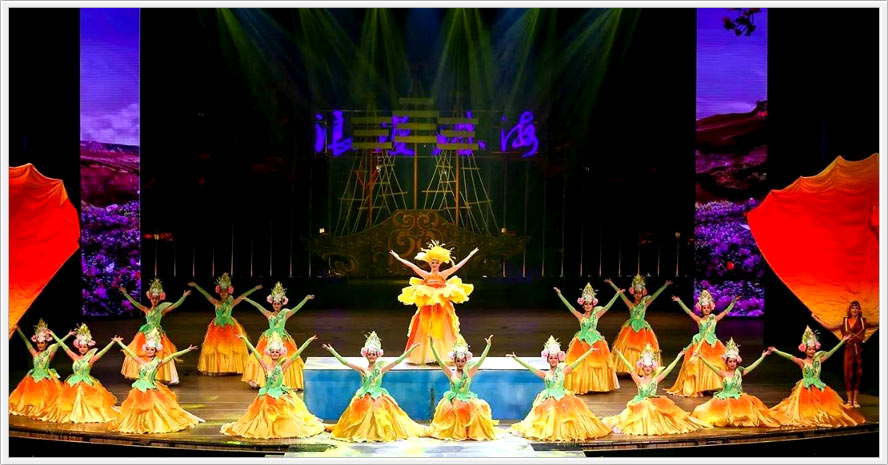 珠海海泉灣大型晚會(huì)《浪漫珠?！?旅游實(shí)景演出 數(shù)虎圖像