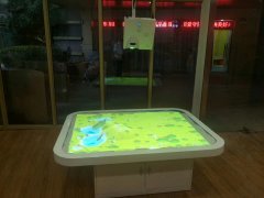 重慶西永兒童用品店3D投影沙池成